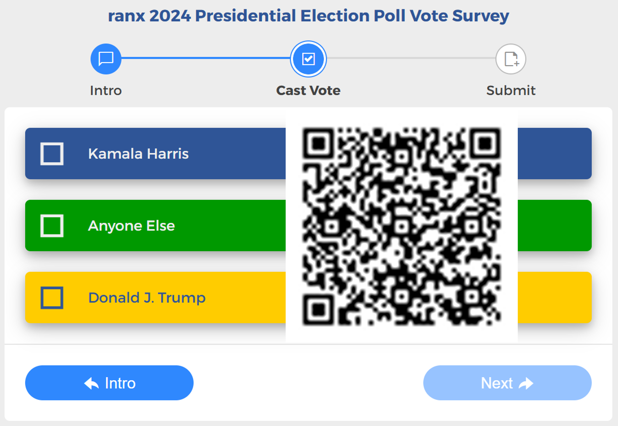 Don't like the polls you see in the news?  Do your own research!