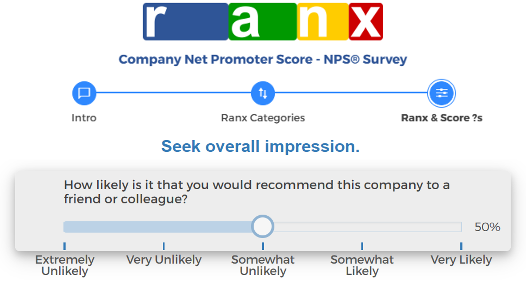 Turn customers into advocates with the Net Promoter Score question in our certified NPS survey template.